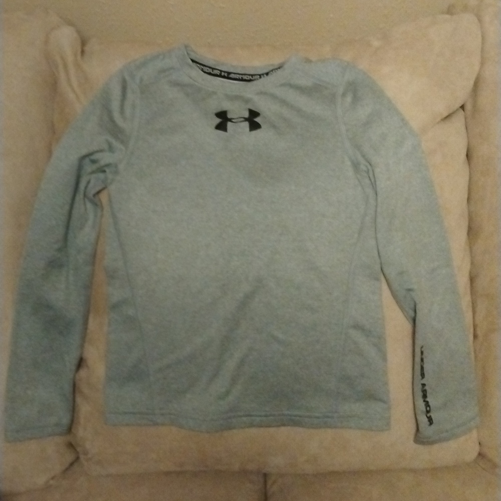 🩶GC GRAY UNDER ARMOUR LONG SLEEVE SHIRT🩶 - Picture 1 of 5